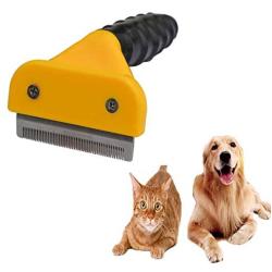 Pet Brush Comb for Dogs Cat Furminator Grooming Hair Deshedding Shedding Tool Dematting Brushes Rake Long Vacuum Cats Short Shampoo