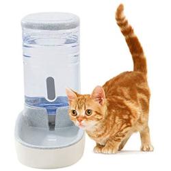 kathson Automatic Cat Dog Water Dispenser for Kitten Puppy Large Small and Medium-Sized Pet Feeding and Drinking, 1 Gallon