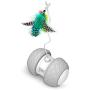 Electronic Pet Cat Toy Smart Automatic Sensing Obstacles Led Wheel Rechargeable Flash Rolling Colorful Light Electric Cat Stick