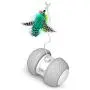 Electronic Pet Cat Toy Smart Automatic Sensing Obstacles Led Wheel Rechargeable Flash Rolling Colorful Light Electric Cat Stick