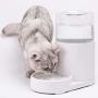 FUNLULA FUNLULA FUNLULA Automatic Water Dispenser and Manual Cat Food Feeder in Set for Small Medium Large Dog Cats Puppy Kitten Pet Self-Dispensing Big Capacity Bowl