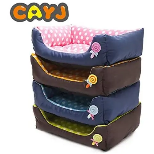 liumeng Warm Wave dot pet nest Dog Sofa Bed Candy Teddy Kennel liumeng Warm Wave dot pet nest Dog Sofa Bed Candy Teddy Kennel
