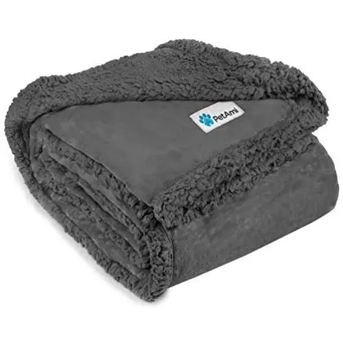 PetAmi Dog Blanket, Sherpa Dog Blanket | Plush, Reversible, Warm Pet Blanket for Dog Bed, Couch, Sofa, Car PetAmi Dog Blanket, Sherpa Dog Blanket | Plush, Reversible, Warm Pet Blanket for Dog Bed, Couch, Sofa, Car