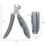 By-Heart Dog Nail Clippers, Foldable Pet Nail Trimmers with Safety Guard & Lock, Free Nail File and Comb, Professional Pet Nail Clippers for Large and Small Animals, Gray By-Heart Dog Nail Clippers, Foldable Pet Nail Trimmers with Safety Guard & Lock, Free Nail File and Comb, Professional Pet Nail Clippers for Large and Small Animals, Gray