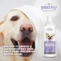 2-in-1 Oatmeal Dog Shampoo and Conditioner – All Natural Relief for Itchy, Dry, Sensitive Skin with Soothing Aloe Vera + Baking Soda + pH balanced. Get Smelly Dogs Coat Fresh and Moisturized, 16 oz