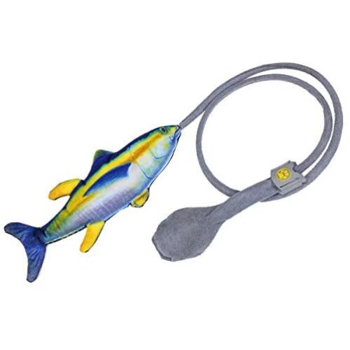 Dudi Manual Fish Cat Toy, Funny Interactive Pets Pillow Chew Bite Kick Supplies for Cat Kitten Kitty