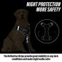 Quinnky Pets Adjustable Dog Harness - Dog Body Harness - 2 Leash Clips - Black Dog Harness - Heavy Duty Dog Harness - Large Dog Harness Heavy Duty - Dog Harness for Large Dogs - Tactical Pet Harness