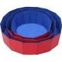 HONGBEI Dog Pool for Dogs,Folding Kiddie Pool,Foldable Dog Pool,Hard Plastic Collapsible Pet Bath for Puppy Dogs Cats and Kids,Indoor Outdoor Swimming Pool for Dogs (XL: (63'' X 12'' | 160cm x 30cm))