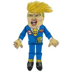 FUZZU Donald Trump Special Edition Political Parody Novelty Small (8'') Cat Toy - Durable & Non-Toxic with U.S. Grown Certified Organic Catnip