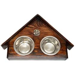 Golden Retriever, a Dogs Bowl with a Relief from ArtDog