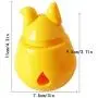HyiFMY 2PC Pet Treat Dispenser Toy,Interactive Food Leakage Ball,Tumbler IQ Treat Ball,for Small Medium Dogs and Cats HyiFMY 2PC Pet Treat Dispenser Toy,Interactive Food Leakage Ball,Tumbler IQ Treat Ball,for Small Medium Dogs and Cats