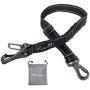 Dog Seat Belt, Upgraded Multi-Functional Adjustable Pet Car Seat Belts Double Buckle, Heavy Duty & Elastic Reflective Vehicle Dog Safety Belt Harness, with Lockable Swivel Carabiner. for Dogs, Cats.