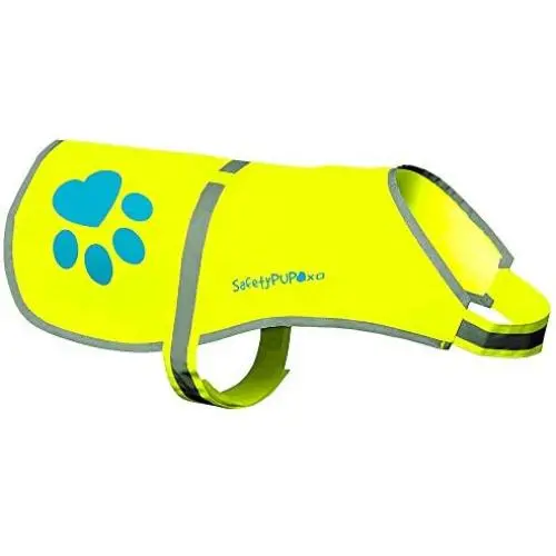SafetyPUP XD - Protect Your Best Friend. Hi-Vis Fluorescent, Reflective Dog Vest Provides Crucial Visibility Helping You Safeguard Your Pet from Cars & Rural Accidents, On or Off Leash SafetyPUP XD - Protect Your Best Friend. Hi-Vis Fluorescent, Reflective Dog Vest Provides Crucial Visibility Helping You Safeguard Your Pet from Cars & Rural Accidents, On or Off Leash