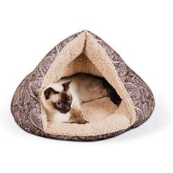 K&H PET PRODUCTS Self-Warming Hut Cat Bed,