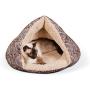 K&H PET PRODUCTS Self-Warming Hut Cat Bed,