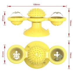biliten Cat Toy Cat Brush Cat Self Groomer Pet Toy Scratching Tickle Pet Hair Removal Massage
