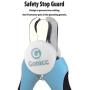 gonicc Dog & Cat Pets Nail Clippers and Trimmers - with Safety Guard to Avoid Over Cutting, Free Nail File, Razor Sharp Blade - Professional Grooming Tool for Large and Small Animals