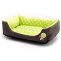 liumeng Warm Wave dot pet nest Dog Sofa Bed Candy Teddy Kennel