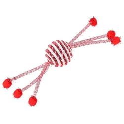 Dongdexiu Pet Supplies 3 PCS Cat Grinding Toy Ball Rotating Cat Interactive Toy(Blue) Pet Toys