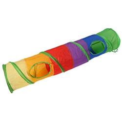Aopiu Pet Foldable Tunnel, Cat Rabbit Play Tunnel, Cat Tunnel with Ball Kitten Cat Toy
