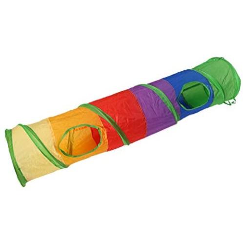 Aopiu Pet Foldable Tunnel, Cat Rabbit Play Tunnel, Cat Tunnel with Ball Kitten Cat Toy