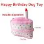 Zippypaws Dog Birthday Toy Squeaky Chew - Birthday Cake Dog Toy and Cupcake Dog Toys | Zippypaws Birthday Toys Zippypaws Dog Birthday Toy Squeaky Chew - Birthday Cake Dog Toy and Cupcake Dog Toys | Zippypaws Birthday Toys