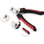 LUVpet CPC 4 Pcs. Impressive Pet Grooming & Deshedding Tool Kit, Dog Deshedding Brushes, Safe Nail Clippers for Dogs, Cats, Effective Pet Nail Clippers and Trimmer for Dog & Cat with Long & Short Fur