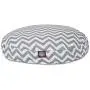 Gray Chevron Medium Round Indoor Outdoor Pet Dog Bed With Removable Washable Cover By Majestic Pet Products Gray Chevron Medium Round Indoor Outdoor Pet Dog Bed With Removable Washable Cover By Majestic Pet Products