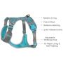 FULVARA Dog Harness No Pull Pet Harness, Reflective Dog Vest, Adjustable No Choke with Front and Back Leash Hooks Harness Breathable Soft Mesh for Small Medium Large Dogs