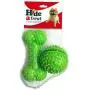 Hide a Treat Ball and Bone Treat Dispenser Toy for Dogs 2pc Ball/Bone Bundle (Green) Hide a Treat Ball and Bone Treat Dispenser Toy for Dogs 2pc Ball/Bone Bundle (Green)
