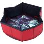 GLOGLOW Pet Water Pool, PVC Pet Swimming Pool Portable Foldable Pool No Inflation Bathtub for Dog Cat Small Animal