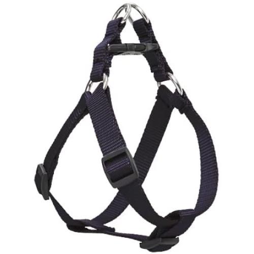 Lupine 1/2'' Black Step in Dog Harness