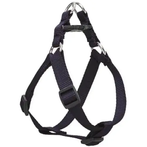 Lupine 1/2'' Black Step in Dog Harness