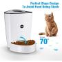 isYoung Automatic Cat Feeder, 4L Smart Pet Feeder for Cat & Dog - 6 Meal, LCD Display with Timer Programmable, Portion Control - Battery/Plug-in Power