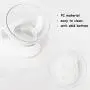Creation Core Stylish Transparent Slanted Tilted Cat Bowl Cat Slow Feeder Creation Core Stylish Transparent Slanted Tilted Cat Bowl Cat Slow Feeder