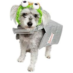 Pet Krewe Oscar The Grouch Costume - Oscar The Grouch Dog Costume - Fits Small, Medium, Large and Extra Large Pets - Perfect for Halloween, Parties, Photoshoots, Gifts for Cat and Dog Lovers (S)