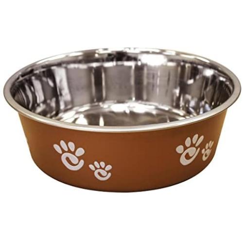 Ethical Pet Barcelona Pet Dish, 64-Ounce, Pearlized Copper