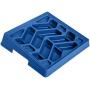 Leashboss Flat Face Feeder, Tilted Slow Feed Bowl for Short Snout Dogs & Cats, Slanted Maze Food Bowl for French Bulldogs, Pugs, Boston Terriers