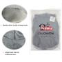 ChoChoCho Pup Dog Hoodie Pet Clothing Cotton Cat Hoodies Stylish Streetwear Sweatshirt Gray Tracksuits Outfit for Dog Cat Puppy Small Medium Large (XL)