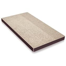 Way Basics Premium Cat Scratcher Reversible zBoard Scratch Pad Lasts 5x Longer Includes Silvervine Organic Super Catnip Available in Multiple Color