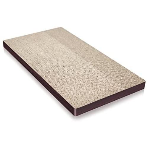 Way Basics Premium Cat Scratcher Reversible zBoard Scratch Pad Lasts 5x Longer Includes Silvervine Organic Super Catnip Available in Multiple Color