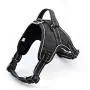 Dog Harness No Pull, Easy On and Off Pet Harness Vest, Durable Material with Reflective Strip,Easy to Adjust for Medium Large Dogs Dog Harness No Pull, Easy On and Off Pet Harness Vest, Durable Material with Reflective Strip,Easy to Adjust for Medium Large Dogs