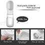 FPVERA Portable Dog Water Bottle 550ml, Dogs Travel Water Bottle, Pets Water Dispenser for Dog Cat Pet Outdoor Walking Travelling Drinking