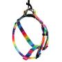 DYAprWu Adjustable Dog Harness Durable Print Harness Step-in Harness for Small Medium and Large Dogs Great for Dog Sports Training Walking Running