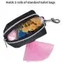 Dog Poop Bag Holder Leash Attachment,Poop bag dispenser with iron hook,for outdoors,waiking running and hiking(Black) Dog Poop Bag Holder Leash Attachment,Poop bag dispenser with iron hook,for outdoors,waiking running and hiking(Black)