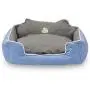 Long Rich waterproof rectangle High back bolster comfort Pet bed ,Dog Bed with removable and reversible insert cushion, by Happycare Textiles Long Rich waterproof rectangle High back bolster comfort Pet bed ,Dog Bed with removable and reversible insert cushion, by Happycare Textiles