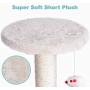 Miroddi Cat Tree Tower with Platform,Scratching Posts for Small Cats Kittens