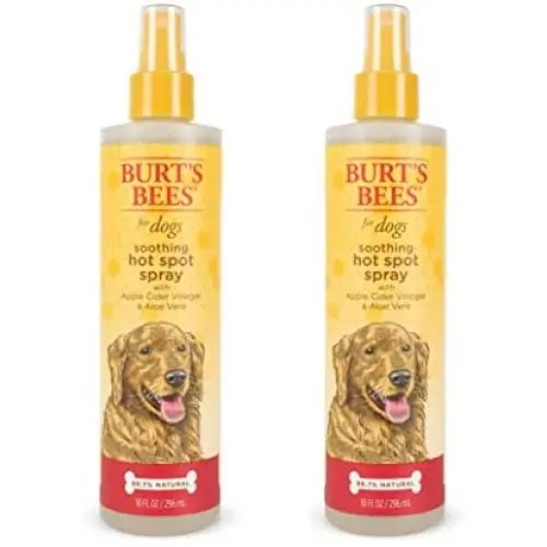 Burts Bees for Dogs Hot Spot Shampoos and Sprays Soothing Hot Spot Shampoo and Hot Spot Spray with Apple Cider Vinegar and Aloe Vera Burts Bees for Dogs Hot Spot Shampoos and Sprays Soothing Hot Spot Shampoo and Hot Spot Spray with Apple Cider Vinegar and Aloe Vera