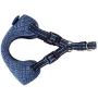 Pet Life Flam-Bowyant Mesh Reversible And Breathable Adjustable Dog Harness W/ Designer Bowtie