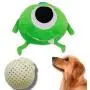 TINY FUN Upgrade Interactive Squeaky Dog Toys Plush Puppy Chew Toys Giggle Dog Balls Durable for Tug and Fetch Pet Toys for Small to Medium Dogs¡­